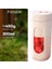 Pembe Tarzı 12V Taşınabilir Elektrikli Meyve Sıkacağı USB Kablosuz Şarj Blender Mini Meyve Sıkacakları Mikser Suyu Yapma Makinesi 300 ml (Yurt Dışından) 4
