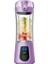 Mor Tarzı 380 ml Mini Taşınabilir Sıkacağı USB Elektrikli Portakal Sıkacağı Meyve Smoothie Blenderı Mikser Ev Meyve Suyu Bardağı Sıkacağı Makinesi (Yurt Dışından) 1