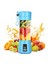 Yeşil Stil Mutfak Elektrikli Meyve Sıkacağı Taşınabilir Blender USB Şarj Smoothie Blender Meyve Karıştırıcılar Milkshake Yapımcısı Makinesi Gıda Sınıfı Malzeme (Yurt Dışından) 3