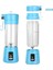 Yeşil Stil Mutfak Elektrikli Meyve Sıkacağı Taşınabilir Blender USB Şarj Smoothie Blender Meyve Karıştırıcılar Milkshake Yapımcısı Makinesi Gıda Sınıfı Malzeme (Yurt Dışından) 5
