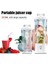 Siyah Stil 36V 600 ml Su Geçirmez Güçlü Taşınabilir Blender Elektrikli Meyve Sıkacağı Bardağı Meyve Smoothie Mikserler Sallar USB Şarj Edilebilir Mini Blender (Yurt Dışından) 4
