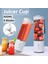 Kırmızı Stil 400 ml USB Taşınabilir Meyve Sıkacağı Mikser Elektrikli Mini Blender Meyve Sebze Taze Sıkacakları Mutfak Mutfak Robotu Spor Seyahat (Yurt Dışından) 5