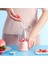 Pembe Tarzı Taşınabilir Elektrikli Meyve Sıkacağı Blender USB Mini Meyve Karıştırıcılar Sıkacakları Meyve Sıkacakları Gıda Milkshake Çok Fonksiyonlu Meyve Suyu Yapma Makinesi (Yurt Dışından) 1