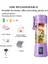 Gül Tarzı USB Şarj Edilebilir Elektrikli Meyve Sıkacağı Karıştırıcılar El Smoothie Milkshake Makinesi Mini Meyve Suyu Makinesi Taşınabilir Yiyecek Mikseri Bardak (Yurt Dışından) 4