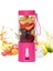 Beyaz Stil 530 ml Meyve Smoothie Maker Fincan Çok Fonksiyonlu Meyve Karıştırıcılar Su Geçirmez Büyük Kapasiteli Basit El Seyahat Spor Için Gıda Sınıfı (Yurt Dışından) 2