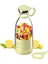Sarı Tarzı Taşınabilir Blender Şişe Elektrikli Portakal Sıkacağı Kablosuz Taze Meyve Suyu Sıkacakları Mikser Smoothie Narenciye Sıkacağı Bullet Blender (Yurt Dışından) 1