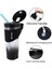 Siyah Stil 2023NEW Mini Taşınabilir Blender Ah Sıkacağı 6 Bıçaklı Mikser Makinesi Su Bardağı USB Şarj Smoothie Elektrikli Meyve Suyu Mutfak Ev (Yurt Dışından) 2
