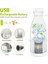 Pembe Tarzı 300ML Taşınabilir Blender Elektrikli Sıkacakları USB Şarj Edilebilir Smoothie Mini Blender Kişisel Meyve Sıkacağı -Pembe (Yurt Dışından) 4