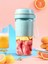 Mavi Stil Taşınabilir Elektrikli Meyve Sıkacağı Blender USB Mini Meyve Karıştırıcılar Sıkacakları Meyve Sıkacakları Gıda Milkshake Çok Fonksiyonlu Meyve Suyu Yapma Makinesi (Yurt Dışından) 3