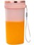Pembe Tarzı Taşınabilir Elektrikli Meyve Sıkacağı USB Şarj Edilebilir El Smoothie Blender Meyve Karıştırıcılar Gıda Milkshake Suyu Yapımcısı Makinesi (Yurt Dışından) 1