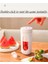 Pembe Tarzı 12V Taşınabilir Elektrikli Meyve Sıkacağı USB Kablosuz Şarj Blender Mini Meyve Sıkacakları Mikser Suyu Yapma Makinesi 300 ml (Yurt Dışından) 3