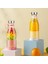 Elektrikli Taşınabilir Sıkacakları Blender USB Mini Meyve Şarj Edilebilir Mikserler Sıkacakları Meyve Çok Fonksiyonlu Meyve Suları Makinesi 350ML-B (Yurt Dışından) 1