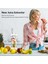 Mavi Stil 600ML Taşınabilir Meyve Sıkacağı Bardağı Elektrikli Meyve Sıkacağı Paslanmaz Çelik Bıçak Meyve Sıkacağı Bardağı Sıkacağı Meyve Otomatik Smoothie Blenderı Mutfak Gereçleri (Yurt Dışından) 3