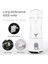 Beyaz Stil Shake ve Smoothie'ler Için Şarj Edilebilir USB Elektrikli Blenderli Kişisel Blender Meyve Sıkacağı Mikser Bardağı (Yurt Dışından) 4