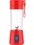 Kırmızı Stil USB Şarj Edilebilir Elektrikli Meyve Sıkacağı Karıştırıcılar El Smoothie Milkshake Makinesi Mini Meyve Suyu Makinesi Taşınabilir Yiyecek Mikseri Bardak (Yurt Dışından) 1