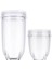 Mavi Stil Magicbullet Karıştırıcılar Kupası Fw Mberies 16 Oz ve 12 Oz Bardak Aksesuarları Için Uyumlu Yedek Blender Bardağı (Yurt Dışından) 1