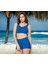 Tüllü Transparan Şortlu Bikini 2