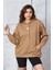 Fancy Kadın Kapüşonlu Kanguru Cepli Arma Detaylı Regular Sweatshirt 1