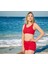Tüllü Transparan Şortlu Bikini 3