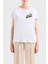 Pamuklu Relaxed Fit Bisiklet Yaka T Shirt Bayan T Shirt 3DYT16 YJ3RZ 1000 1