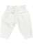 Beli Lastikli Balon Jean Kot Bebek Pantolon Beyaz 2