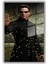 Temperli Gerçek Cam Tablo Klasik Film Matrix Karakteri 2