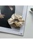 Alice İsstanbul Beyaz Gold Ezme Detaylı Scrunchie 1