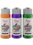 Turuncu-Mor-Yeşil Akrilik Boya 3'lü Set 3X60 ml Dekoratif, Hobi Amaçlı, Sanatsal, Canlı Renkler 1