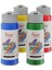 Ana Renkler Akrilik Boya 4'lü Set 4X60 ml Dekoratif, Hobi Amaçlı, Sanatsal, Canlı Renkler 1