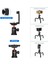 KT-660 + BD-50 Cep Telefonları Için Ahtapot Esnek Tripod Iphone Samsung Xiaomi Oppo Huawei Honor 2