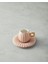 Polka New Bone China 4 Parça 2 Kişilik Kahve Fincan Takımı Pudra 3