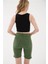 Kolsuz Crop Bluz Siyah 4