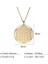 Vintage Flower Of Life Necklace Women Pendent Aesthetic Stainless Steel Kolye (Yurt Dışından) 1