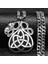 Viking Cadı Celtic Knot Paslanmaz Çelik Erkek Zincir Odin Gotik Kolye (Yurt Dışından) 1