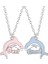 2 Parça Set Metal Çift Yaka Best Friend Bff Kolye (Yurt Dışından) 1