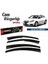 Chevrolet Cruze Mugen Cam Rüzgarlığı 2008-2017 Arası 4'lü Sunplex 2