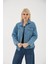 Boyfriend Denim Ceket Mavi 1