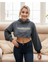 Ligves Zaya Kapuşonlu Crop Sweatshirt 1