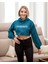 Ligves Zaya Kapuşonlu Crop Sweatshirt 1