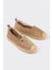 Naturel Deri Kadın Espadril 2