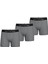 Don-Kayde Premium Micro Modal Antrasit Gri Erkek Boxer 3'lü Set 1