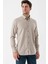 Uzun Kollu Gabardin Sert Yaka Cepli Casual Comfort Fit Rahat Kesim Gömlek 1004235108 1