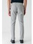 Gri Pamuklu Yandan Cepli Casual Slim Fit Jogger Pantolon 1003240206 4