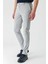 Gri Pamuklu Yandan Cepli Casual Slim Fit Jogger Pantolon 1003240206 5