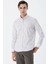 Bej Uzun Kollu Baskılı Bez Ayağı Cepsiz Pamuklu Likralı Klasik Slim Fit Gömlek 1004235208 2