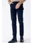 Koyu Lacivert Gabardin %100 Pamuk 5 Cep Slim Fit Dar Kesim Casual Denim Pantolon 1023235162 1