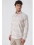 Camel Uzun Kollu Çizgilicepsiz %100 Pamuk Klasik Slim Fit Dar Kesim Gömlek 1004230164 3