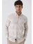 Camel Uzun Kollu Çizgilicepsiz %100 Pamuk Klasik Slim Fit Dar Kesim Gömlek 1004230164 4
