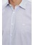 Lacivert Baskılı Slim Fit Uzun Kol Gömlek 20922200 5