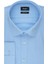 Saks Uzun Kol Sert Yaka Slim Fit Dar Kesim Basic Gömlek 1004190057 1